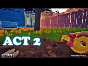 HELLO NEIGHBOR - Act 2 SpeedRun Walkthrough | Key Escape