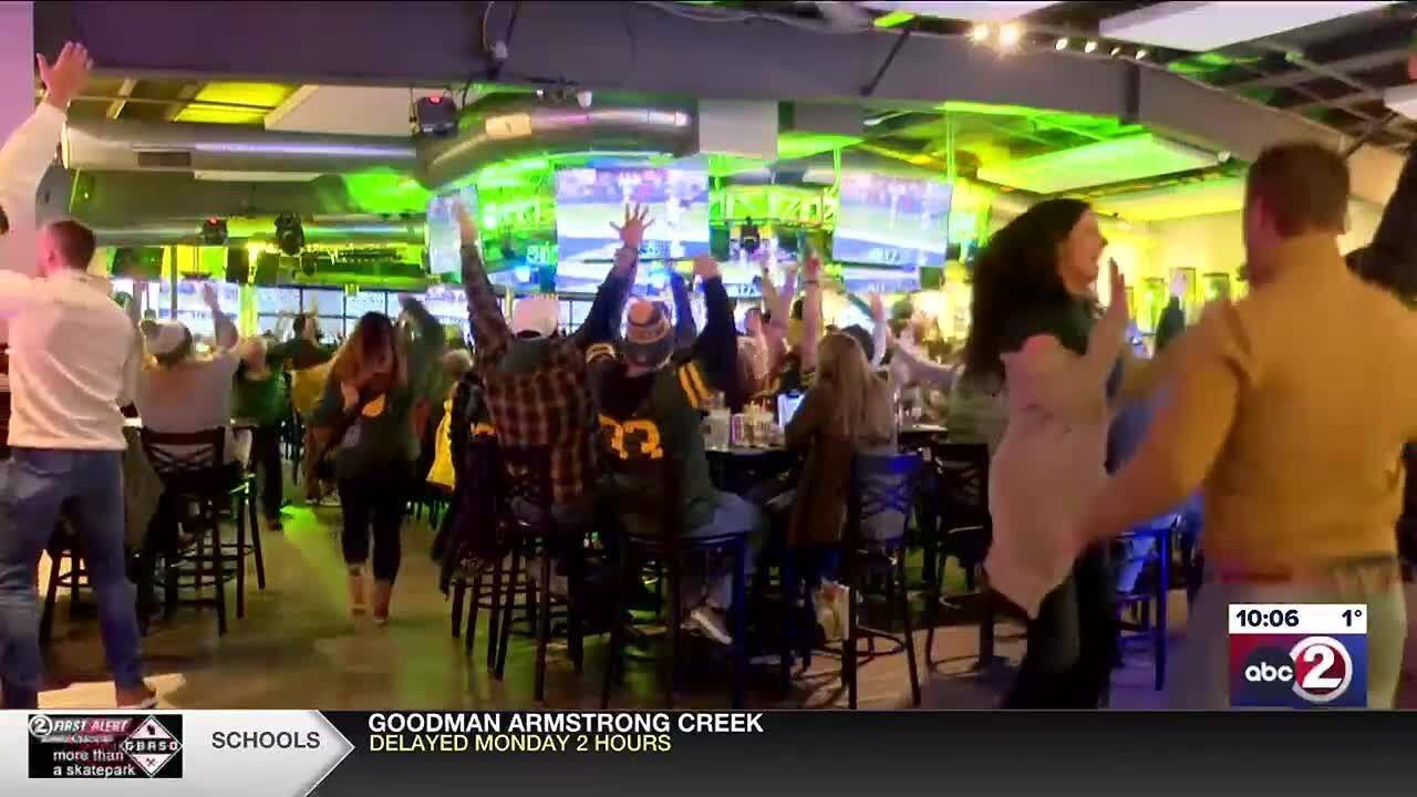 Packers fans in Green Bay were in Love watching them continue their playoff run смотреть онлайн