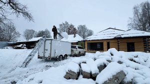 Мы успели! Наконец-то установили новую дверь. Поездка к родителям. Жизнь простых людей в деревне.