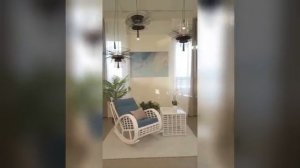 Кресло-качалка из искусственного ротанга Санторини от фабрики плетеной мебели Malacca