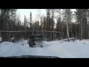 Зимник в Тофаларию