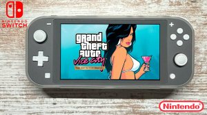 Grand Theft Auto: Vice City – The Definitive Edition Nintendo Switch Lite Gameplay