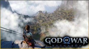 Атрей перелезает стену Асгарда|прохождение часть 4|