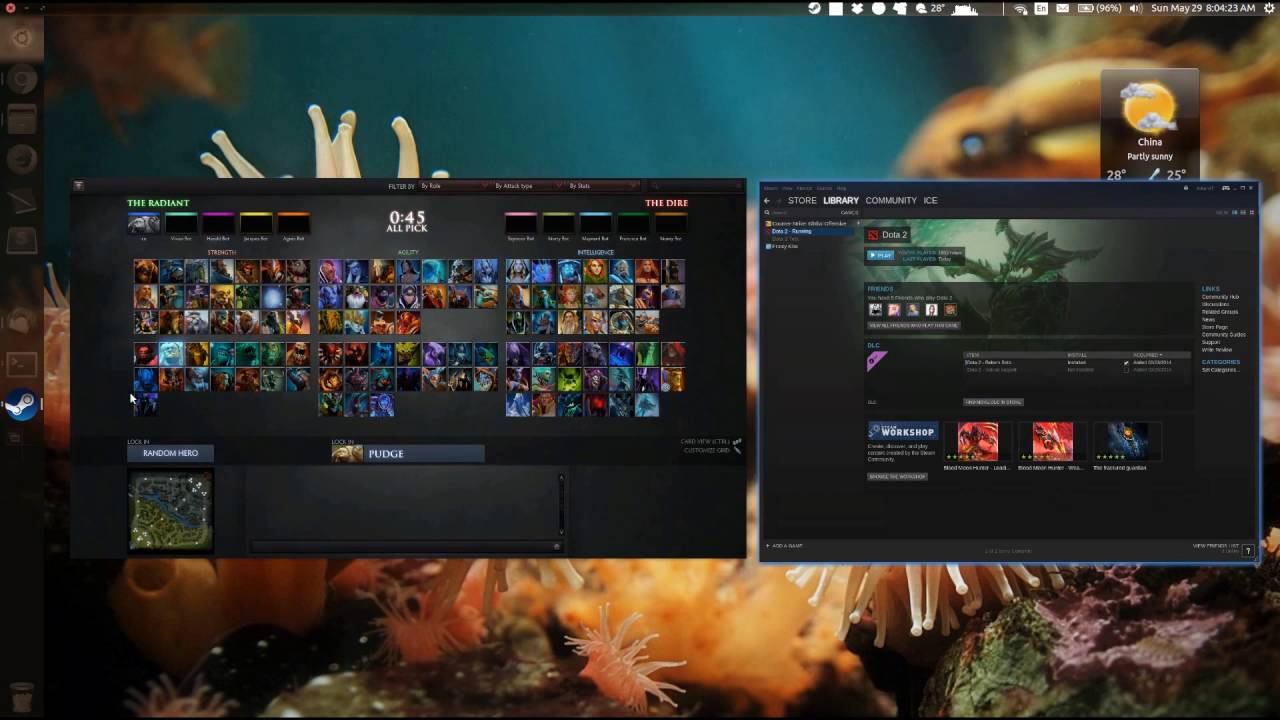 Pick Heroes from Dota2 Screenshot смотреть онлайн