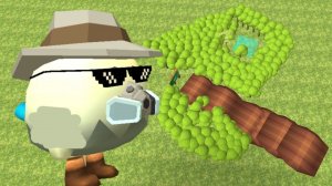 Я попал в прошлое в чикен ган chicken gun