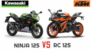 KTM RC 125 VS KAWASAKI NINJA 125 _DETAILED COMPARISON_MILEAGE_TOP SPEED_PRICE_BIKE INFORMER