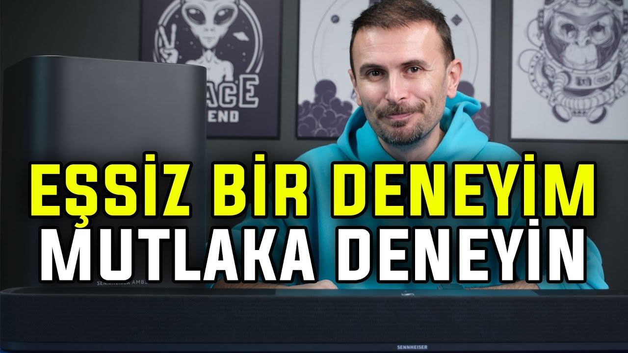 BU SES SİSTEMİ İNANILMAZ  Sennheiser Ambeo Plus Soundbar incelemesi