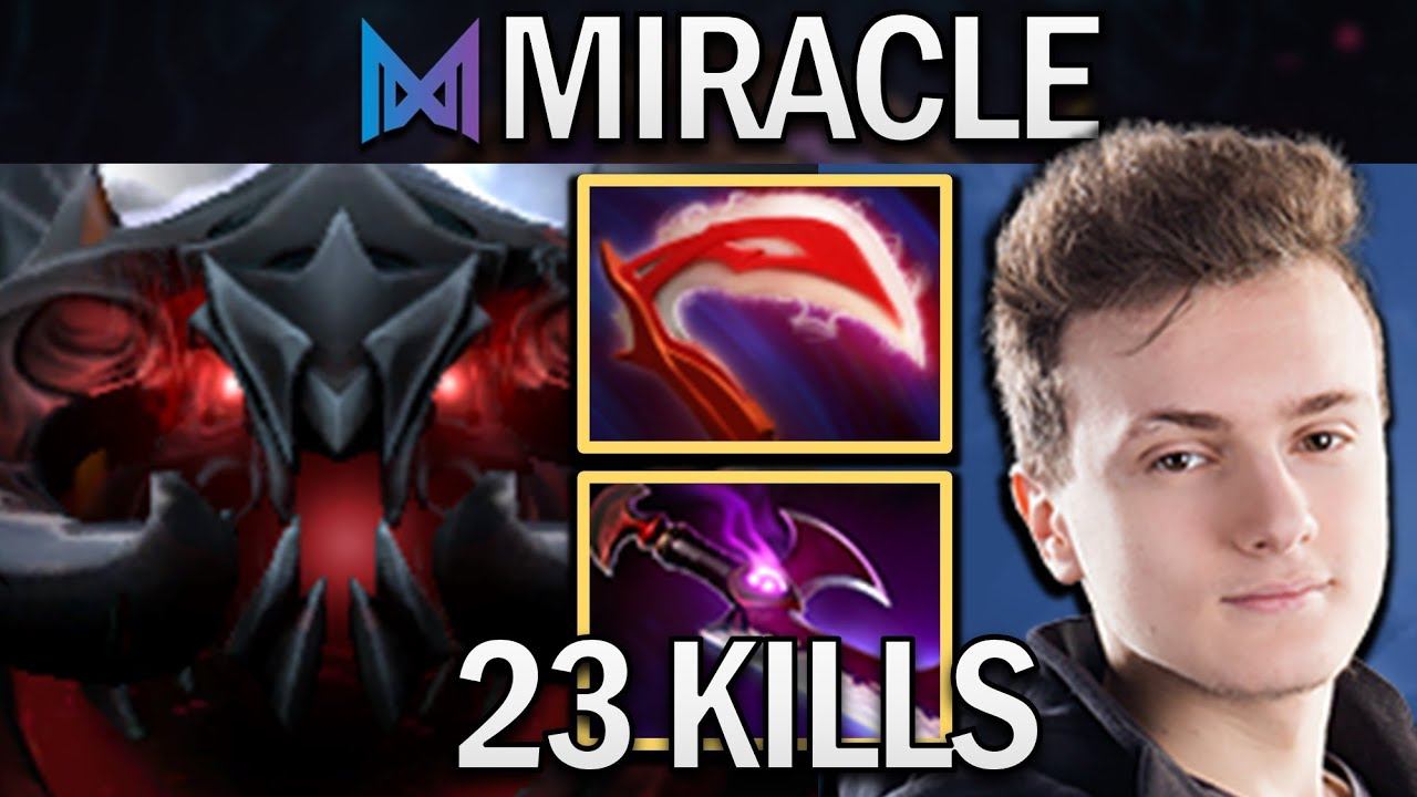 Shadow Fiend Dota 2 Gameplay Nigma.Miracle with 22 Kills and Desolator - Road to TI11 смотреть онлайн