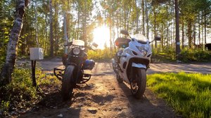 На мотоцикле к Белому морю | Часть 3 - добрались до Чупы