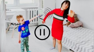 Пауза челлендж Лёша устроил маме
