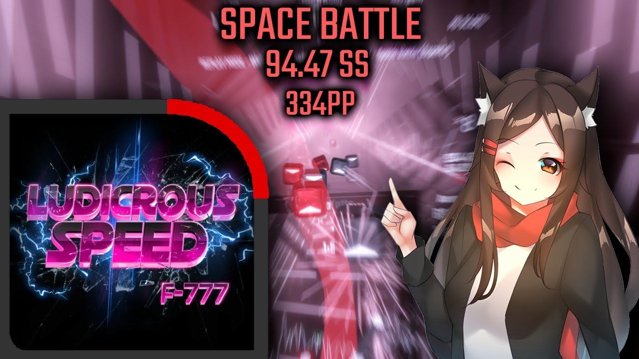 Beat Saber | F777 - Space Battle | Expert+ | 94.47 SS | 2 Miss смотреть онлайн