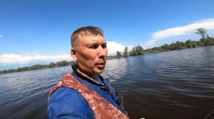 Поехал на рыбалку! Попал под дождь!