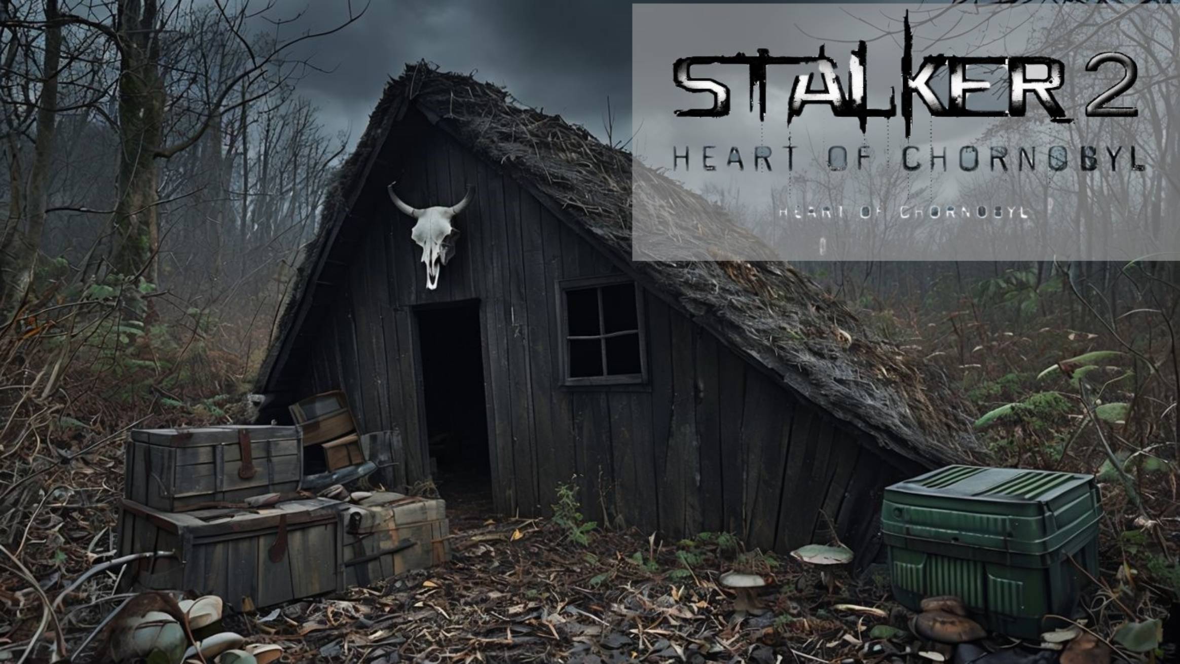 STALKER 2 Heart of Chornobyl №5 Режим "Исследователь"4k 60к/с - Землянка лесника. #stalker2