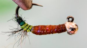 Ручейник в домике Body Glass Cased Caddis