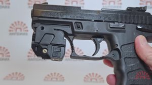 Подствольный фонарик с лазерным целеуказателем (ЛЦУ), аккумуляторный