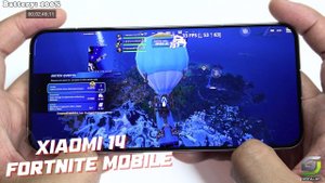 Xiaomi 14 Fortnite Gameplay | Snapdragon 8 Gen 3