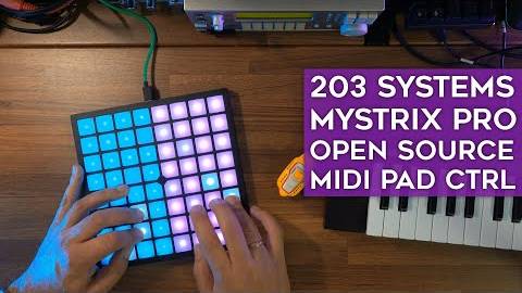 203 Systems Mystrix: Open Source MIDI Controller!