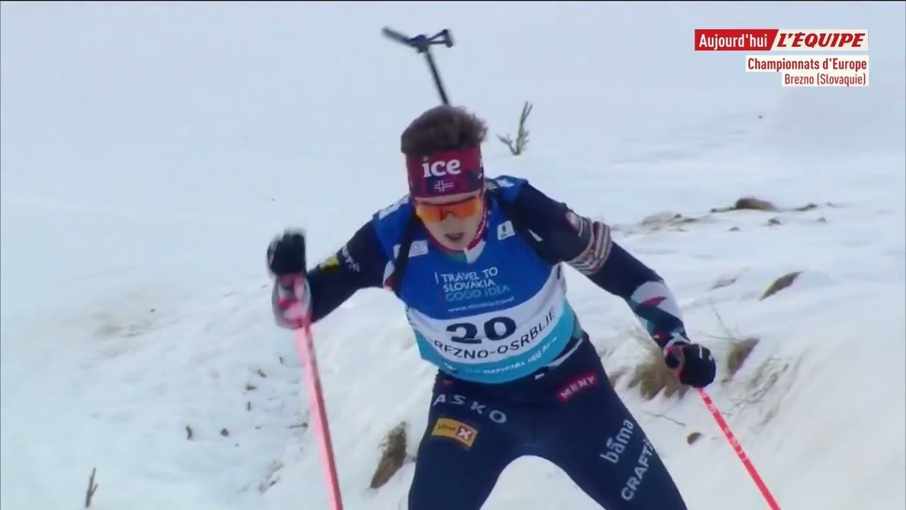 BIATHLON 2024 SPRINT HOMMES CHAMPIONNATS D'EUROPE BREZNO-OSRBLIE 2024 смотреть онлайн