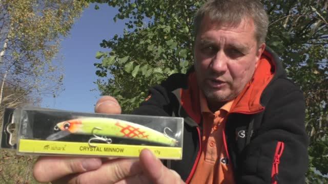 МОДНЫЙ ВОБЛЕР НА ЩУКУ. ОРИДЖИНАЛ ЦВЕТ. ЗАБРОС ЗА ЗАБРОСОМ НА ОЗЕРЕ смотреть онлайн