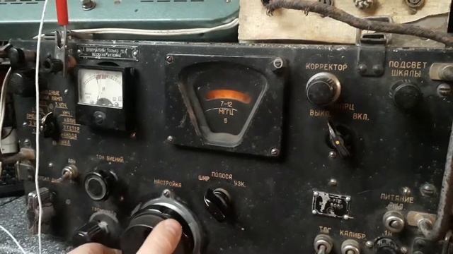Ламповый радиоприемник РПС проверка смотреть онлайн