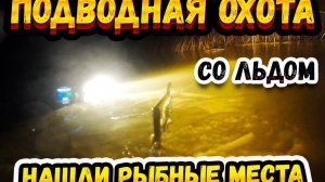 Подводная охота. Нашли рыбное место в Ладожском озере. Лёд.