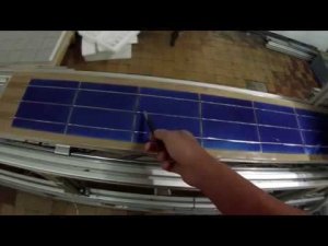 робот сборки солнечных элементов/robot assembly of solar cells