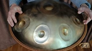 KurPan Handpan | D Hijaz 9 | D / A C D D# F# G A C | ПС08