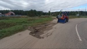 минитрактор в работе