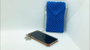 TUTORIAL PORTA CELLULARE FACILISSIMO👛SMARTPHONE CASE CROCHET👛EASY 👛TIZIANA VOLPE CROCHET 👛