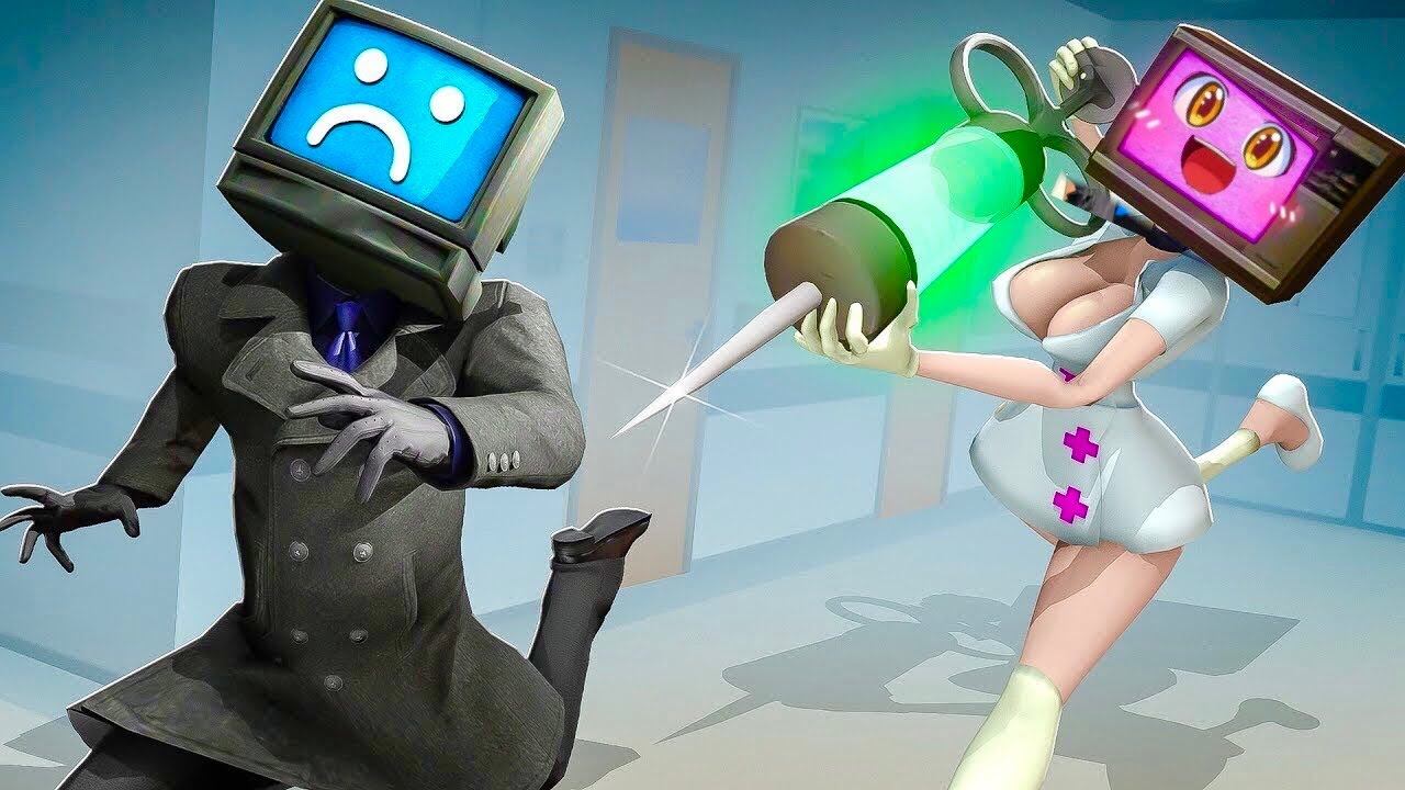 NEW! TV Woman x TV Man LOVE! | KIDNAPPED TV Woman in Gmod 15 смотреть онлайн