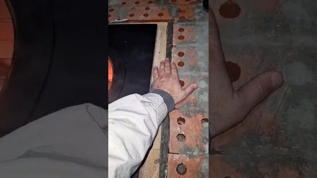 просушка печки под казан