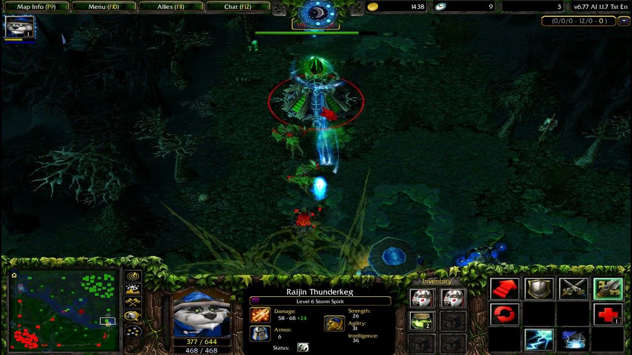 Dota 1 - Modo Arneng - Storm Spirit смотреть онлайн