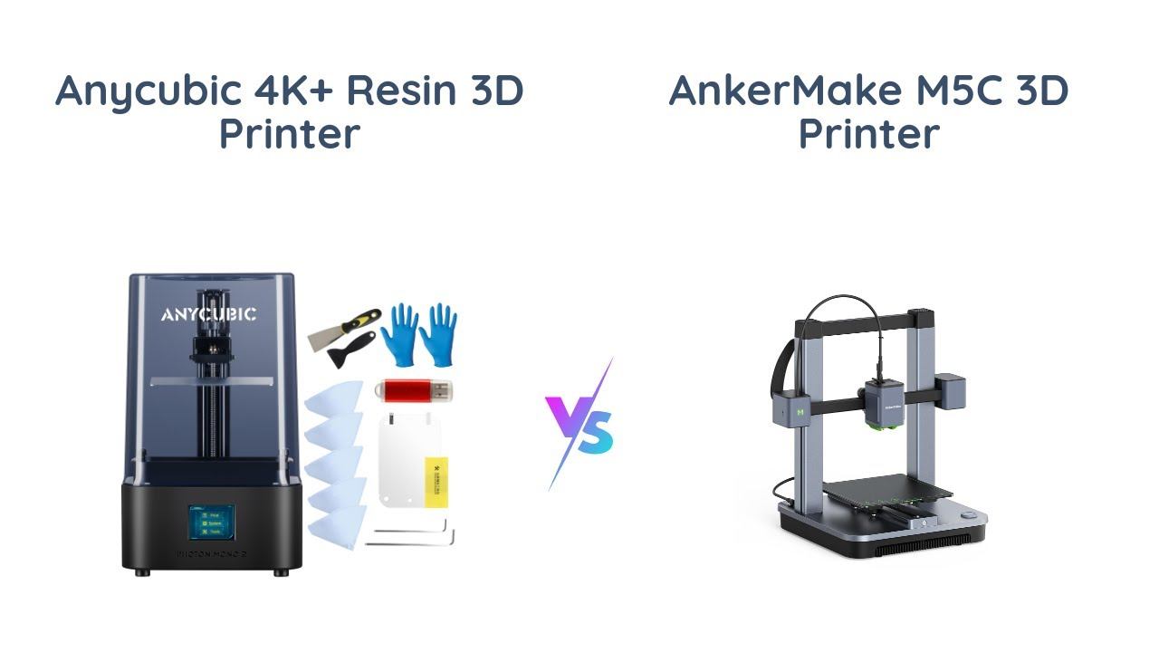Anycubic Photon Mono 2 vs AnkerMake M5C 3D Printer Comparison 🌟 смотреть онлайн