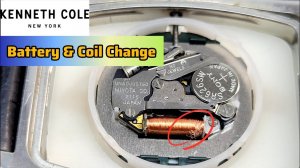 Kenneth Cole Battery and Coil Replacement Tutorial, Caliber MIYOTA 2115