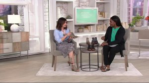 Clarks Leather Peep Toe Cut-out Sandals - Valarie Shelly on QVC