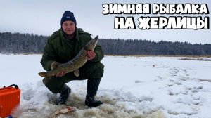 ЗИМНЯЯ РЫБАЛКА НА ЖЕРЛИЦЫ НА РЕКЕ ОРЕДЕЖ!