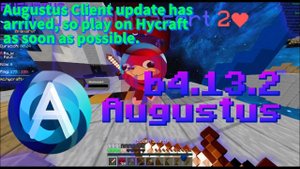 POLAR / HYCRAFT Getting Destroyed By Augustus-Client | ft. AmongUS-Client