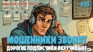 Подборка разговоров с мошенниками по телефону от наших подписчиков