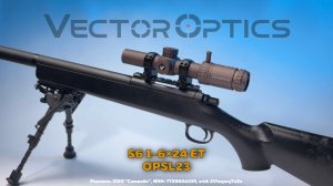 Оптический прицел VICTOPTICS S6 1-6X24 COYOTE: надежная загонная охота