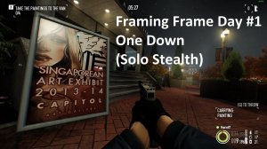 Payday 2: Framing Frame Solo (One Down Stealth) Silient Assassin