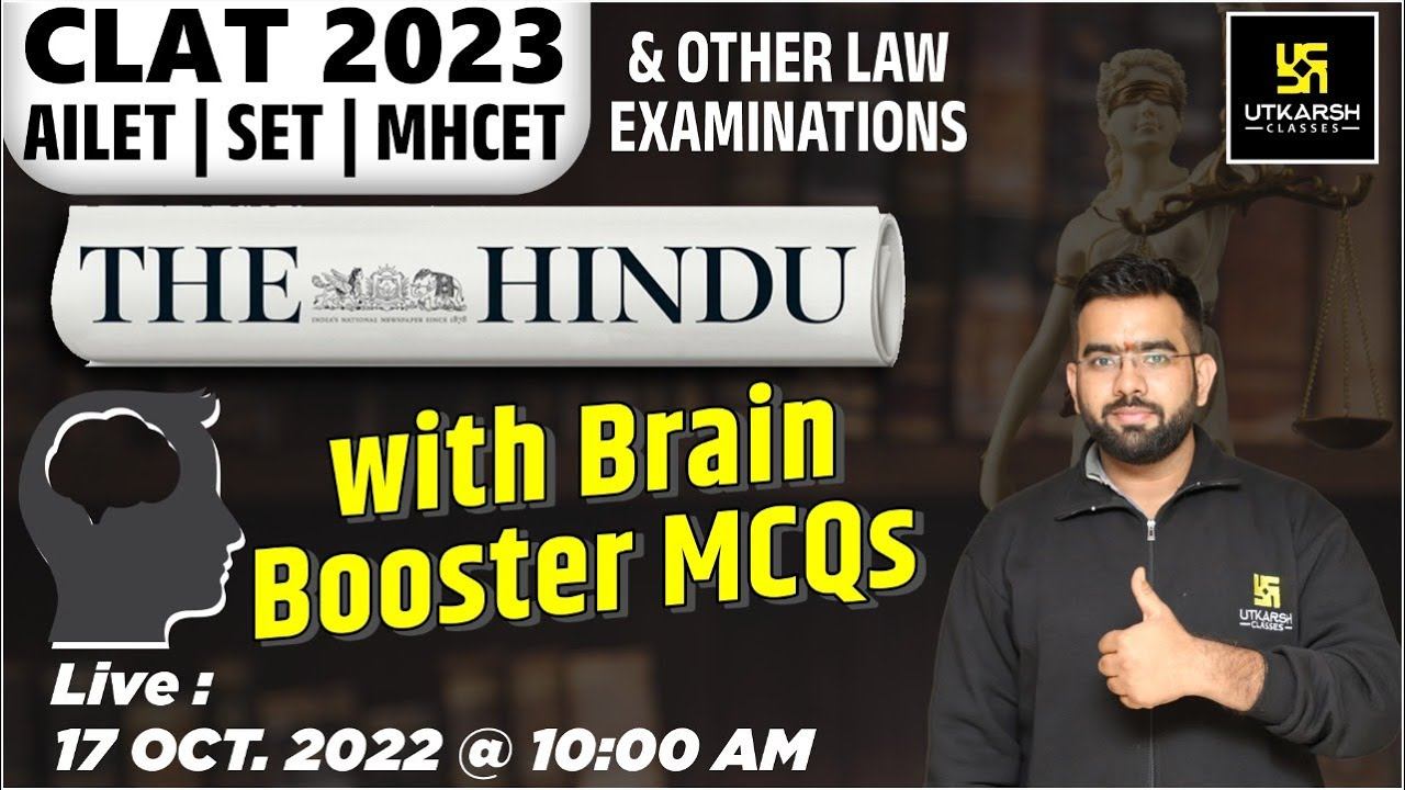The Hindu Analysis #64 | CLAT 2023, AILET, SET & MHCET  | Current Affairs & G.K | Amey Sir