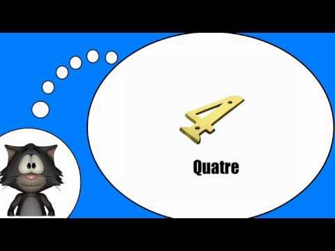 Курсы французского языка = Цифры № С 1 по 9
