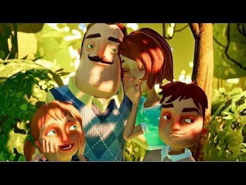 hello neighbour act,1,2,3 speed Running With danger moment  neighbour Hated me How I do save смотреть онлайн