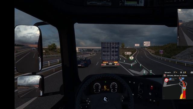 Euro Truck Simulator 2 .Рейс 5000 км на камазе ч.6