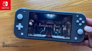 Resident Evil Nintendo Switch Lite Gameplay