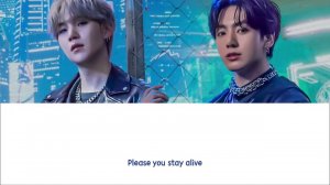STAY ALIVE Lyrics｜BTS 'STAY ALIVE' Lyrics (방탄소년단STAY ALIVE가사)