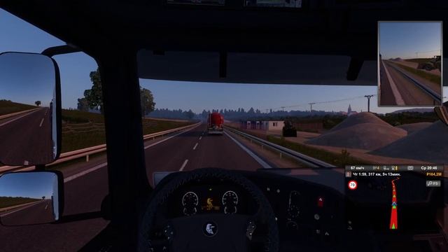 Euro Truck Simulator 2.На камазе по европе. №3.