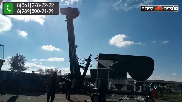 Сборка СОК 25. Очиститель вороха смотреть онлайн