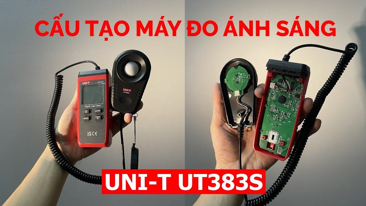 Cấu tạo Máy đo ánh sáng - lux meter UNI-T UT383S | Hiếu - Tập Làm Kỹ Sư смотреть онлайн