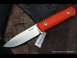 Нож с фиксированным клинком Lion Steel Bushcraft-R, сталь Sleipner, рукоять G10